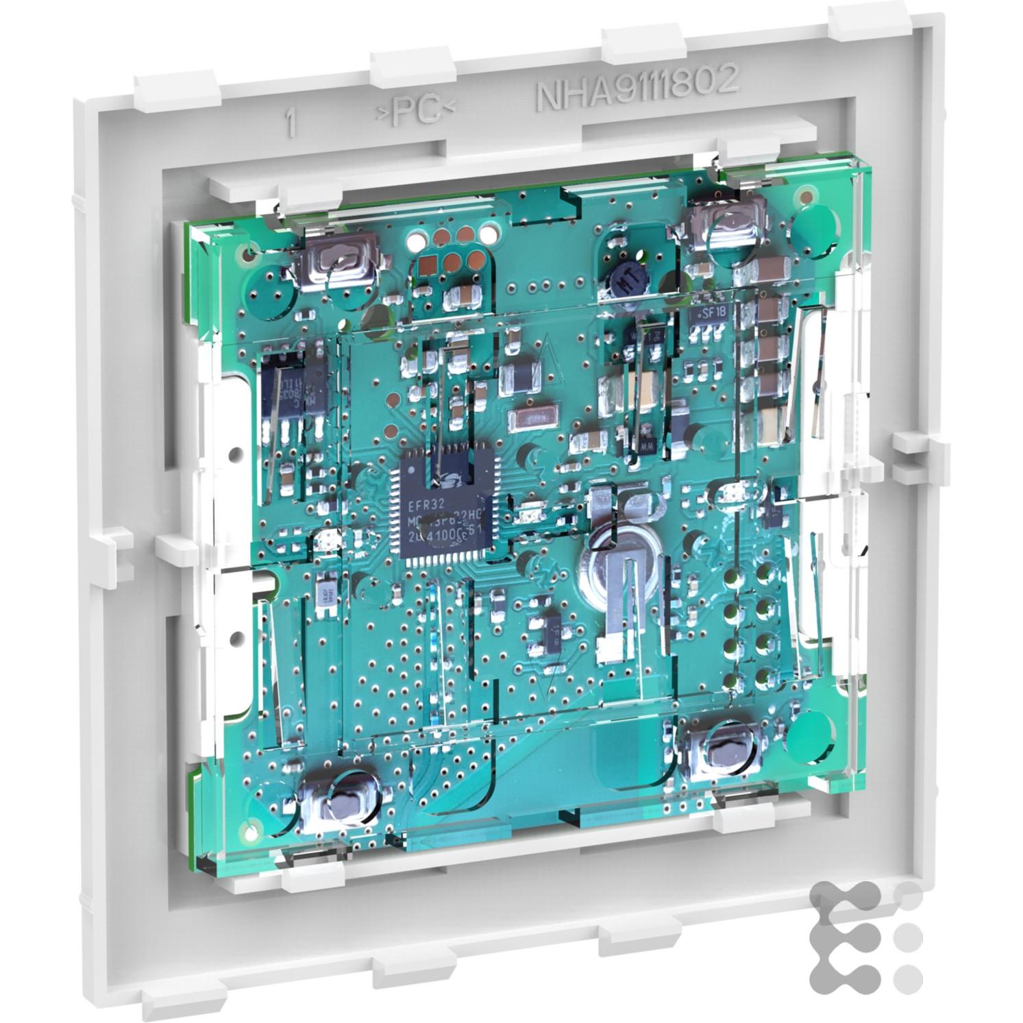 Merten, Attuatore, Collegato MEG5116-6000 Modulo a pulsantiera, 1-gang Design del sistema (Attuatore dell'interruttore)