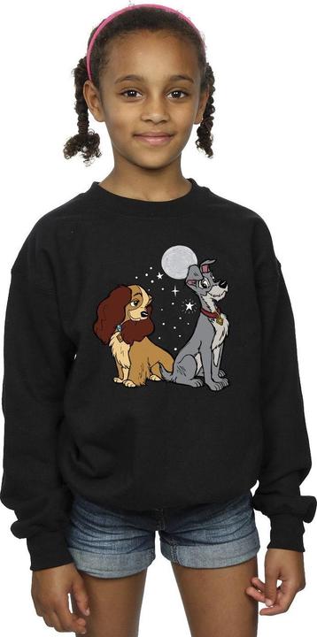 Immagine prodotto Disney Lady And The Tramp Moon Felpa Ragazze (116)