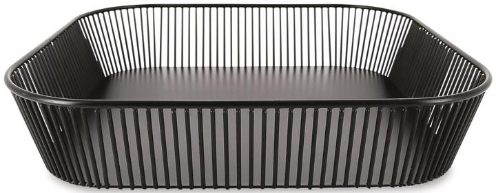 Immagine prodotto Revol Cestino quadrato, nero, 35,4x35,4x6,5 cm