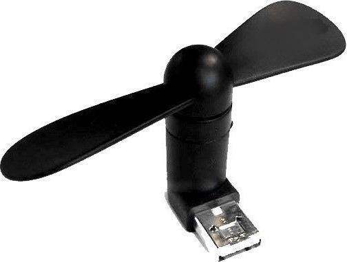 Image du produit No Name Wiatraczek 2in1 USBmicroUSB czarny black
