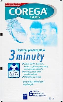 Produktbild Corega Tabs Cleaning Tablets In Prosthes 6 Tablets (Körperlotion)
