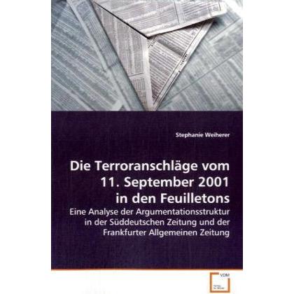 Die Terroranschläge vom 11. September 2001 in den Feuilletons, Fachbücher
