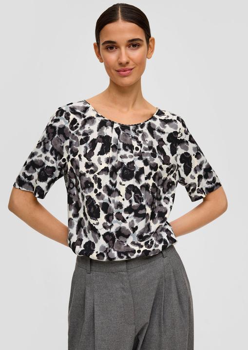 Immagine prodotto s.Oliver Bluse Gemusterte Bluse aus Twill (34)