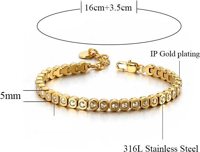 Immagine prodotto Heideman Amilla color oro rosa (100% acciaio inossidabile)