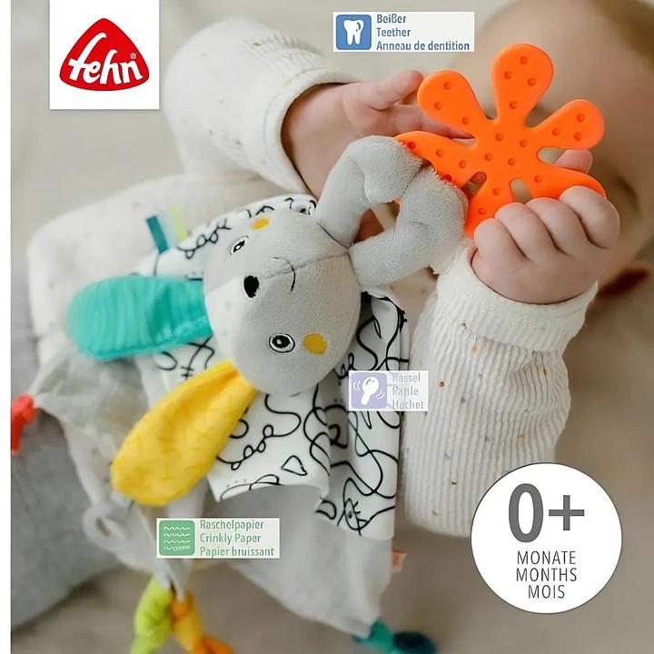 Image du produit Fehn Doudou d'activités lapin