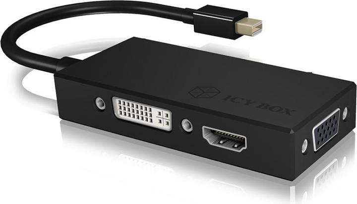 Produktbild Icy Box Mini DisplayPort zu (DVI, HDMI, VGA, 8.70 cm)