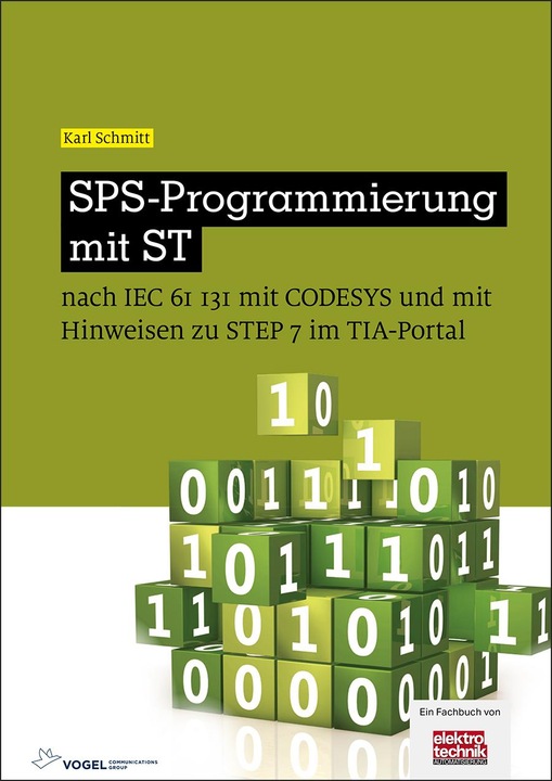 Produktbild SPS-Programmierung mit ST (Deutsch, Karl Schmitt, 2019)