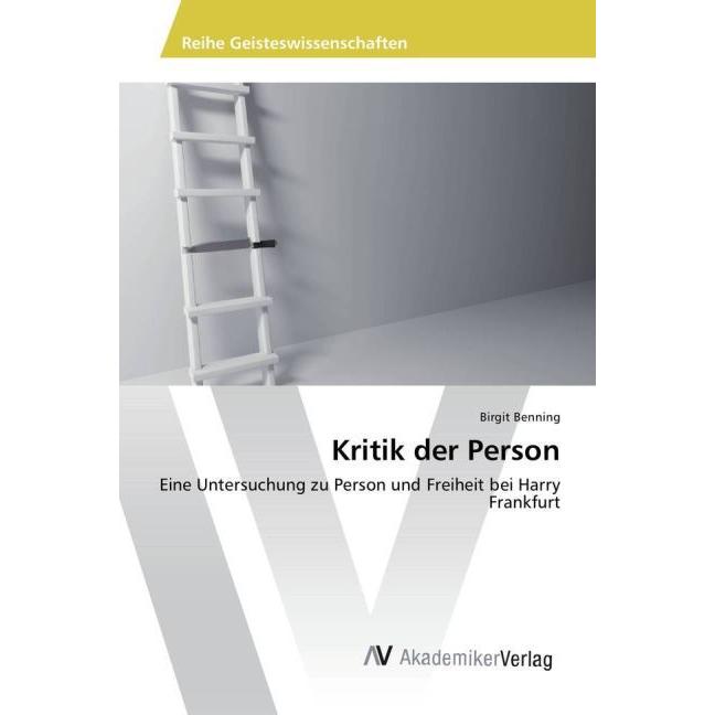 Kritik der Person, Fachbücher