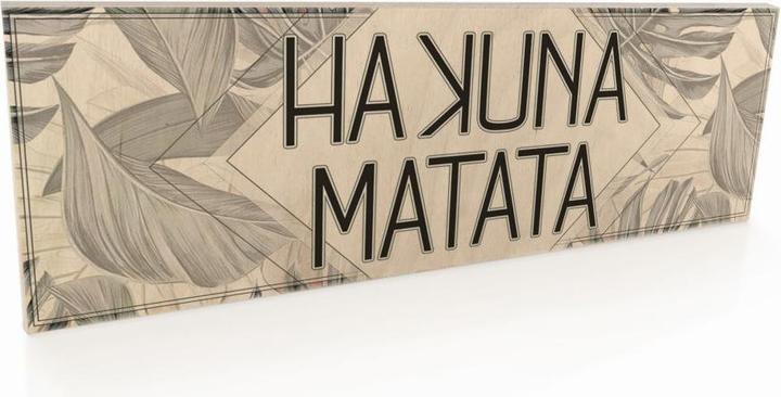 Actual product image Trenddeko Hakuna Matata