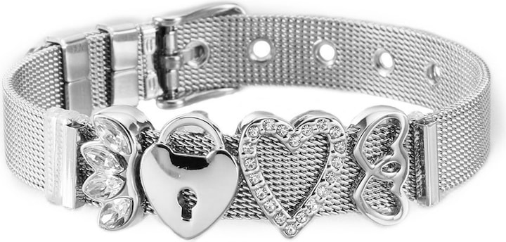 Produktbild Heideman Mesh Armband poliert (100% Edelstahl)