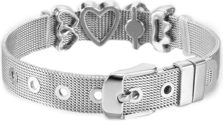 Produktbild Heideman Mesh Armband poliert (100% Edelstahl)
