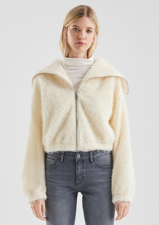 Produktbild s.Oliver Sweatshirt Teddyjacke (L)