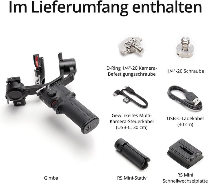 Produktbild DJI RS3 Mini (Universal, 2 kg)