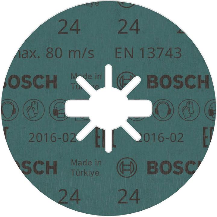 Actual product image Bosch Professional Zubehör PRO R574 X-Lock fibre disc, 115 mm, G24 (24)