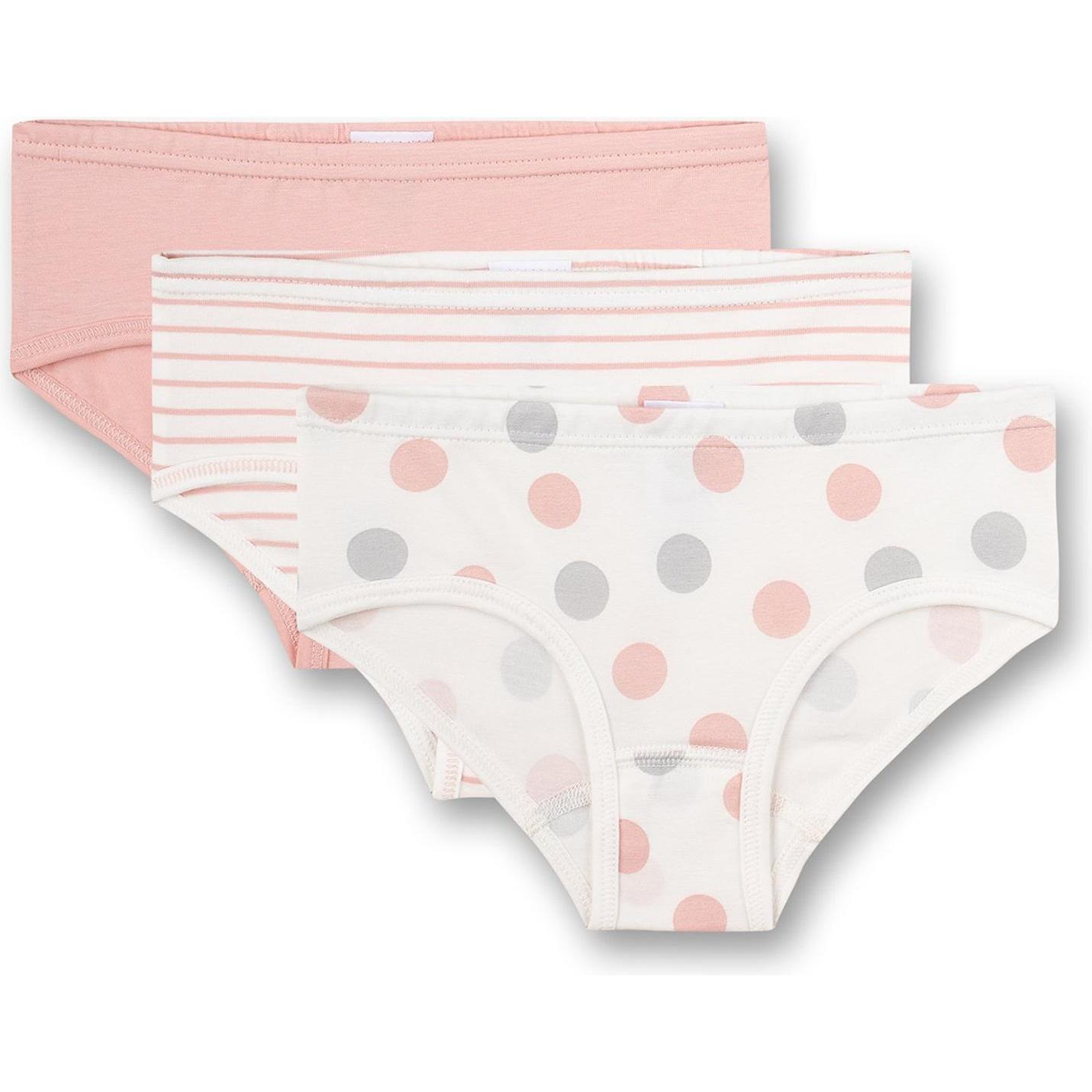 Sanetta, Mädchen, Unterhosen, Slip Casual, (140, 3er Pack)
