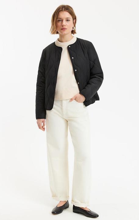 Actual product image La Redoute Collections Light quilted jacket with press studs (36)