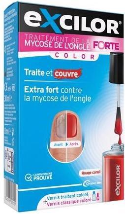 Produktbild Excilor Forte Color Nail Fungus Treatment - Treats and Covers