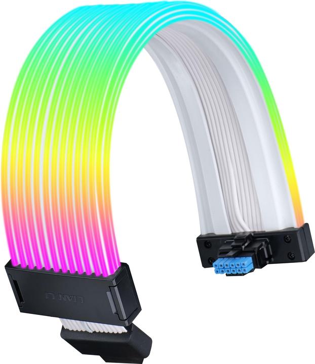 Actual product image Lian-Li Strimer Wireless 12V-2x6 GPU cable Wide (RGB)