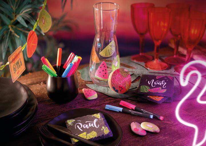 Actual product image Faber-Castell Neon (Multicoloured, 1.50 mm, 6 x)