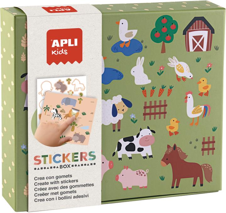 Actual product image Apli Sticker game (8 Sticker)