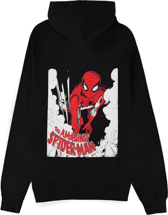 Actual product image Difuzed Spider-Man - Men's Zipper Hoodie - XL (XL)