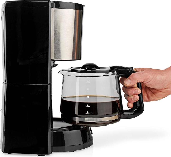 Actual product image Nedis Coffee maker | max. capacity: 1.5 l | number of cups at once: 12 | Keep warm | Black