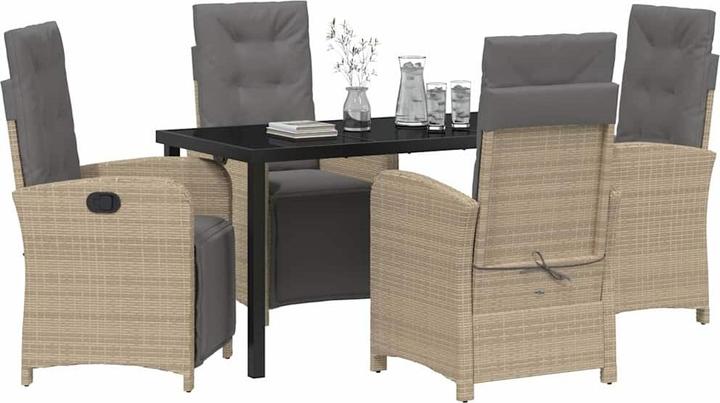 Actual product image vidaXL Garden dining set (140 x 70 x 73 cm)