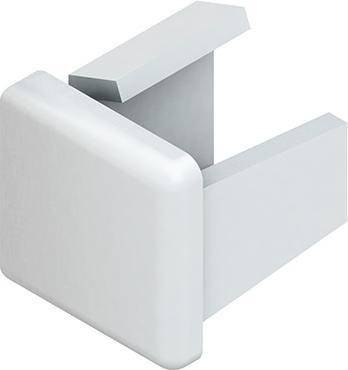 Kleinhuis HKL E1515.3 EndstÃ¼ck 15X15 reinweiÃ RAL 9010 E1515.3
