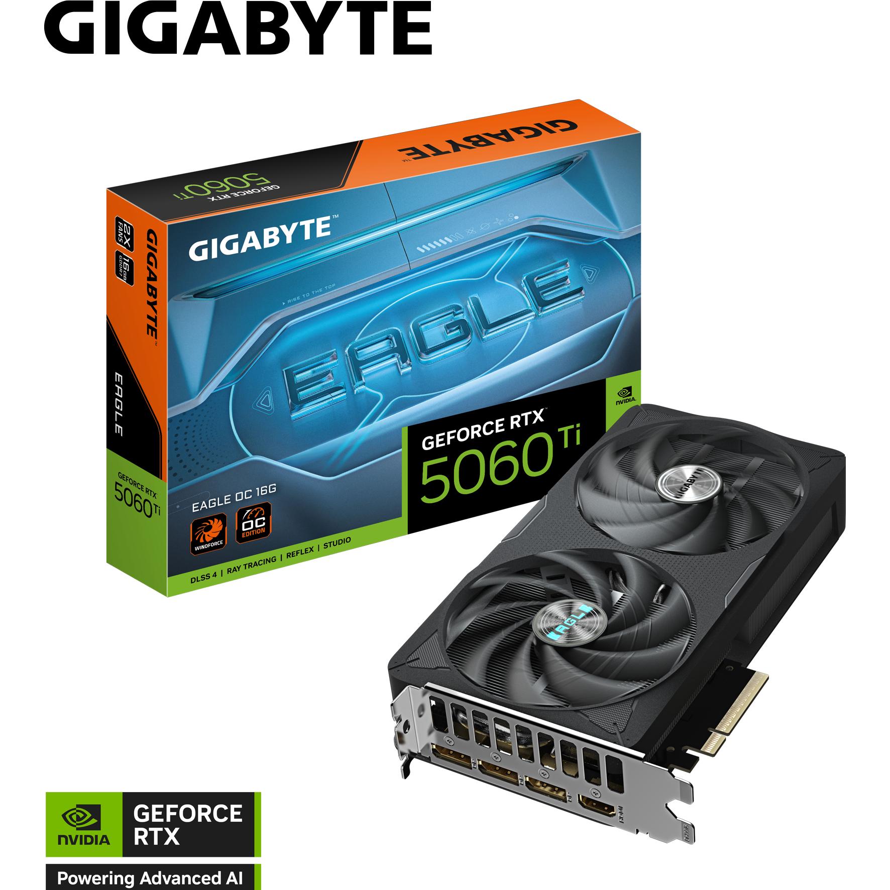 Gigabyte GeForce RTX 5060 Ti Eagle OC (16 GB), Grafikkarte