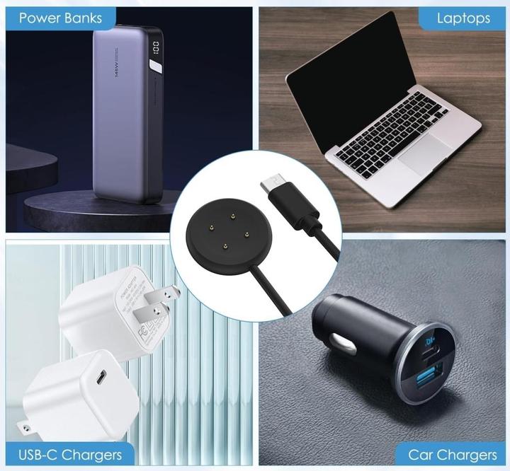 Image du produit PowerGuard Câble de charge magnétique USB-C pour Google Pixel Watch 2