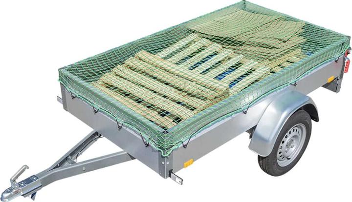 Produktbild ProPlus Anhängernetz mit Gummiseil