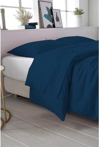 Image du produit Living Home Satin uni 100 (Oberleintuch, 240 x 270 cm)