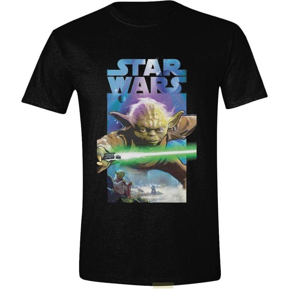 Death Note, Maglietta, Maglietta Star Wars Yoda Poster (L), (L)