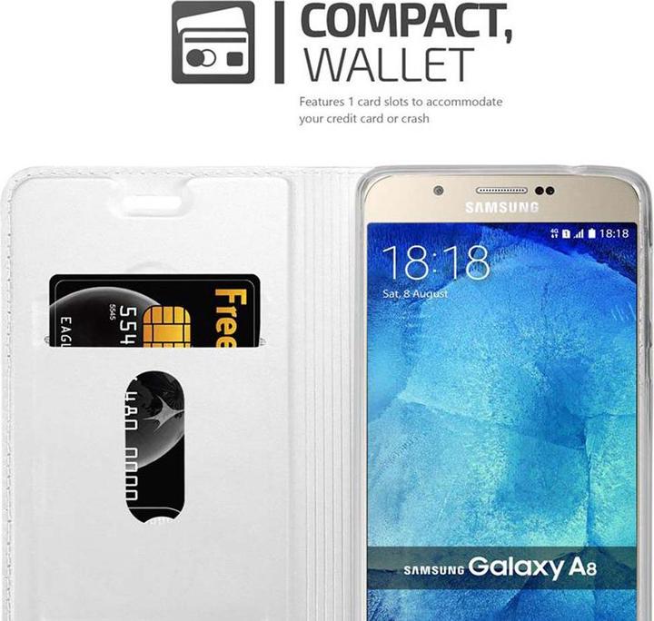 Produktbild Cadorabo Book Classy Style Cover (Samsung Galaxy A8 (2018))