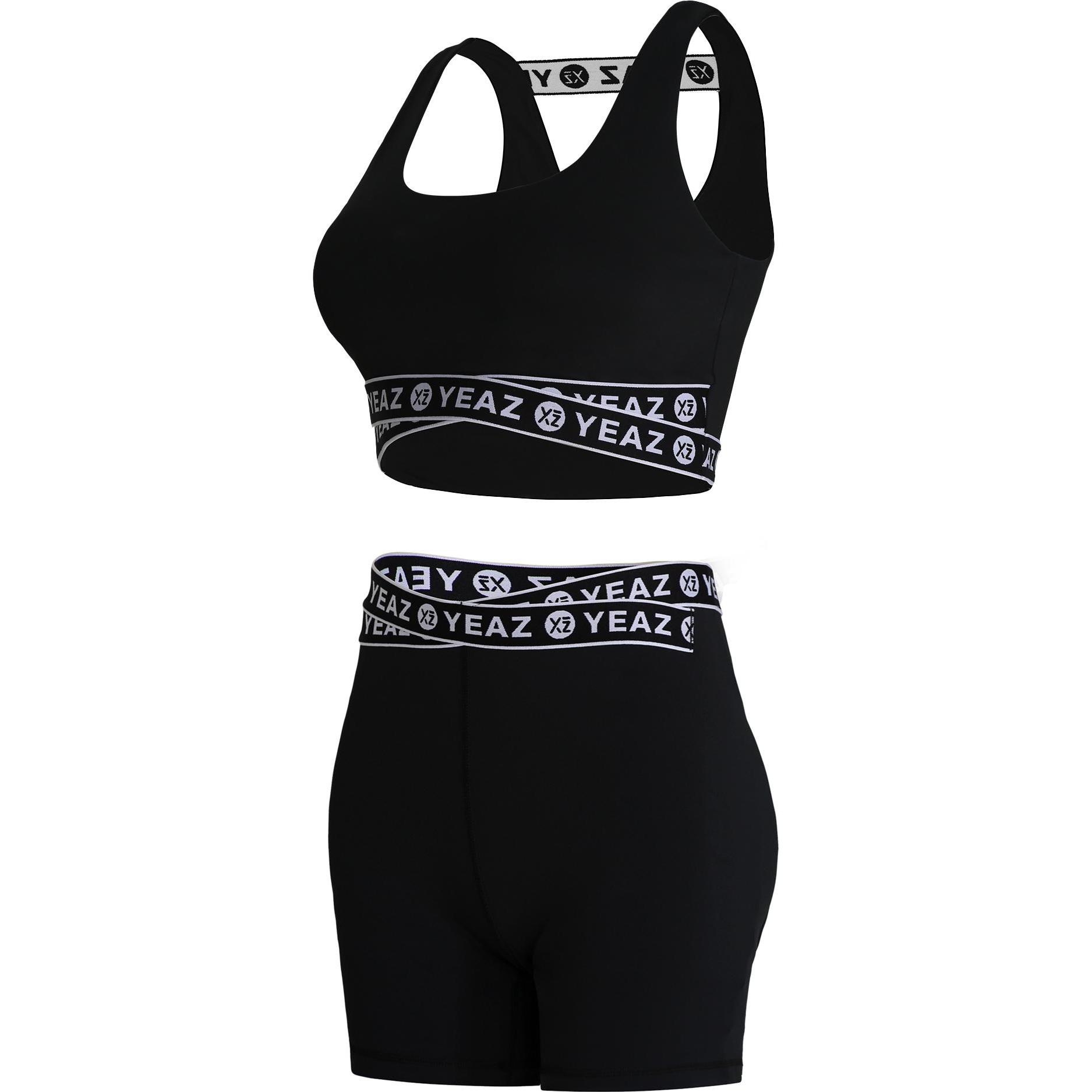 Yeaz, Unisex, Sporthose, REVOLUTE Set XXL (black) (XXL), Schwarz, XXL