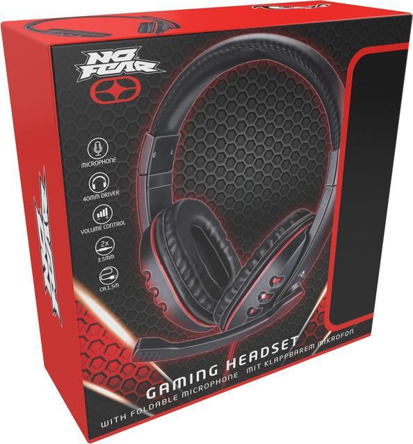 Image du produit No Fear Casque de jeu avec câble de 1,5 m (Filaire)