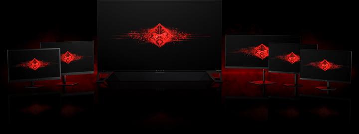 Produktbild HP Omen X 25f (1920 x 1080 Pixel, 24.50")
