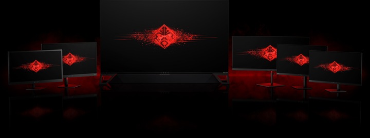 Actual product image HP Omen X 25f (1920 x 1080 pixels, 24.50")