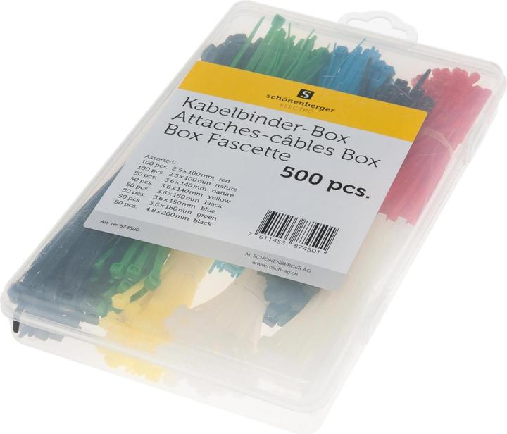 Schönenberger Cable tie set (200 mm, 500 pcs.)
