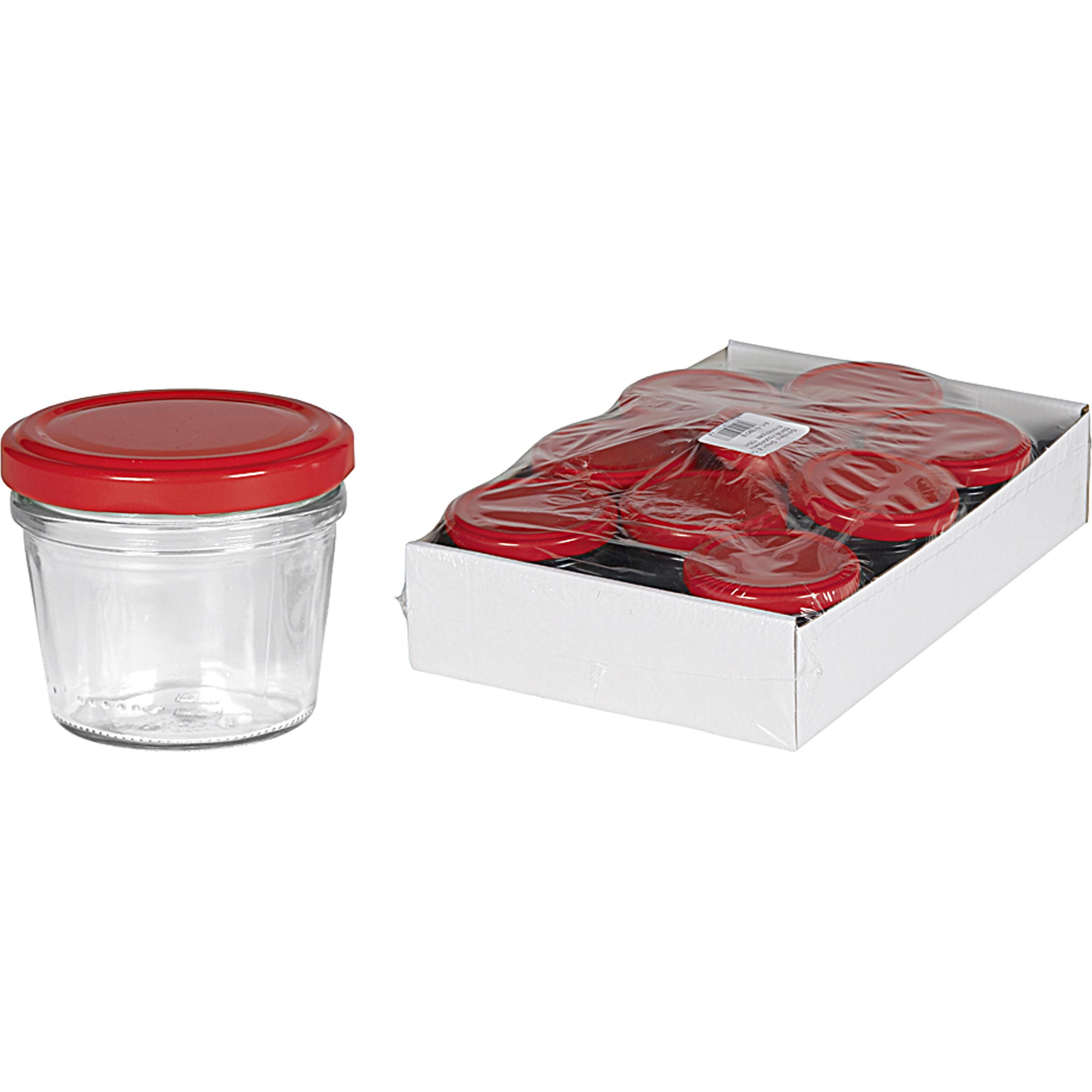 Thumbnail - Emsy Schraubdeckelglas Sturz mit 63mm TO-Deckel 105 ml 9er Pack, Einmachgläser