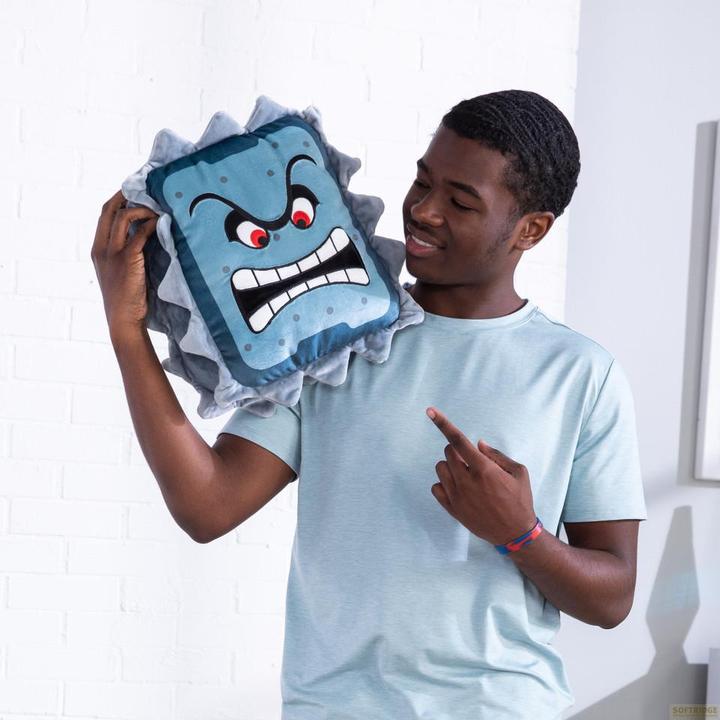 Immagine prodotto Tomy Super Mario Mocchi-Mocchi mega peluche con blocco di pietra 38 cm (38 cm)