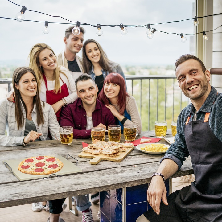 Produktbild Relaxdays Pizzastein Set