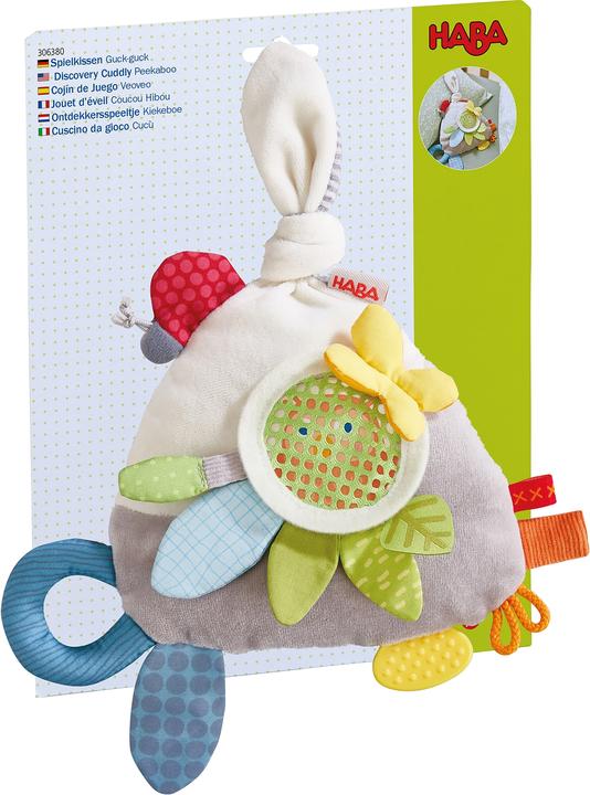 Actual product image Haba Play cushion peek-a-boo