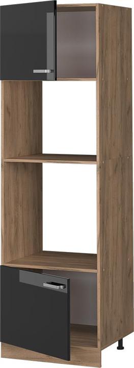 Goldkraft oakFront: Black, High gloss