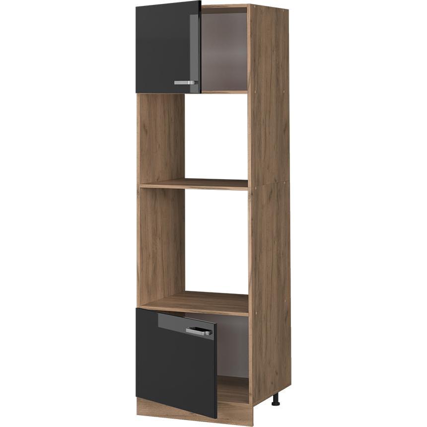 Vicco, Regal, Mikrowellenschrank R-Line (60 x 57.5 x 207 cm)