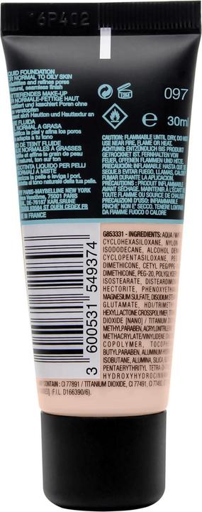 Immagine prodotto Maybelline New York Mi sta bene! Opaco e privo di spigoli (97 Porcellana naturale)