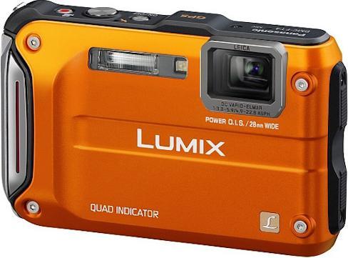 Panasonic Lumix FT4, 12MP, 4.6xZoom, Waterproof, GPS Orange (1/2,3'')