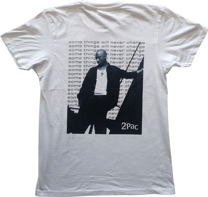 Actual product image Tupac Shakur Unisex Adult Changes T-Shirt (XXL)