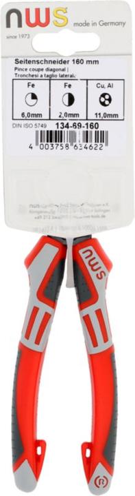 Energie-Label NWS Seitenschneider (160 mm)