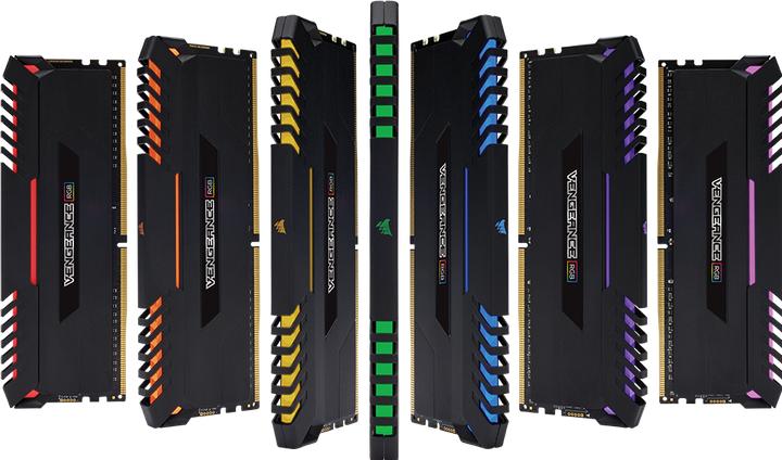 Image du produit Corsair Vengeance RGB (4 x 8GB, 3000 MHz, RAM DDR4, DIMM)